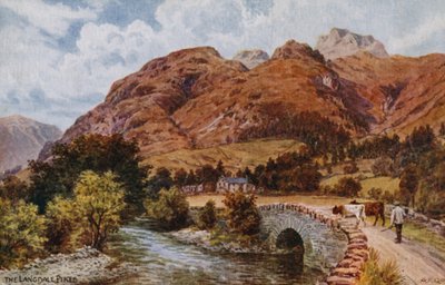 The Langdale Pikes by Alfred Robert Quinton